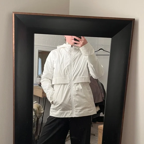 Lululemon White Nylon Jacket - Picture 3 of 3